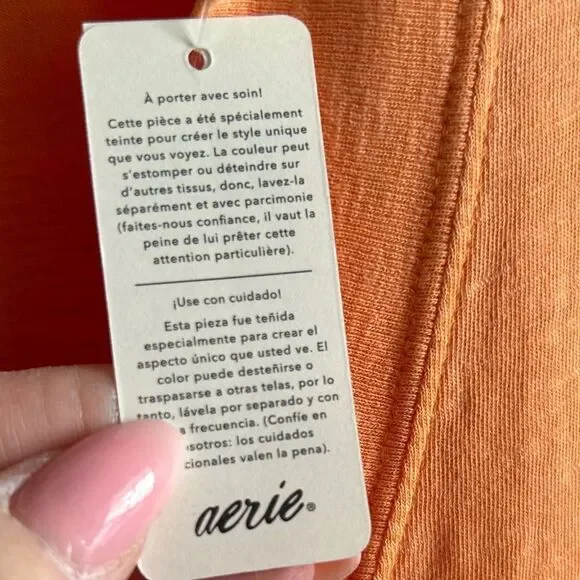Aerie Orange Sherbet Maxi Dress - Picture 3 of 8